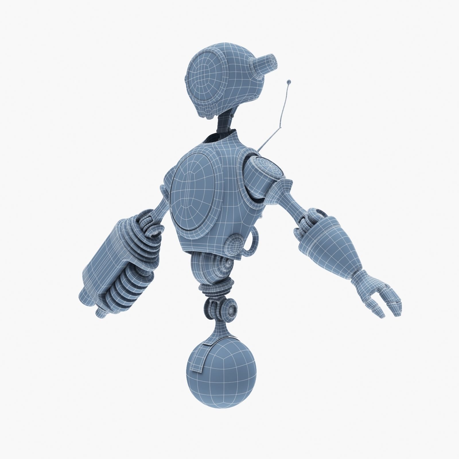 Robot Test Dummy 3D model_19