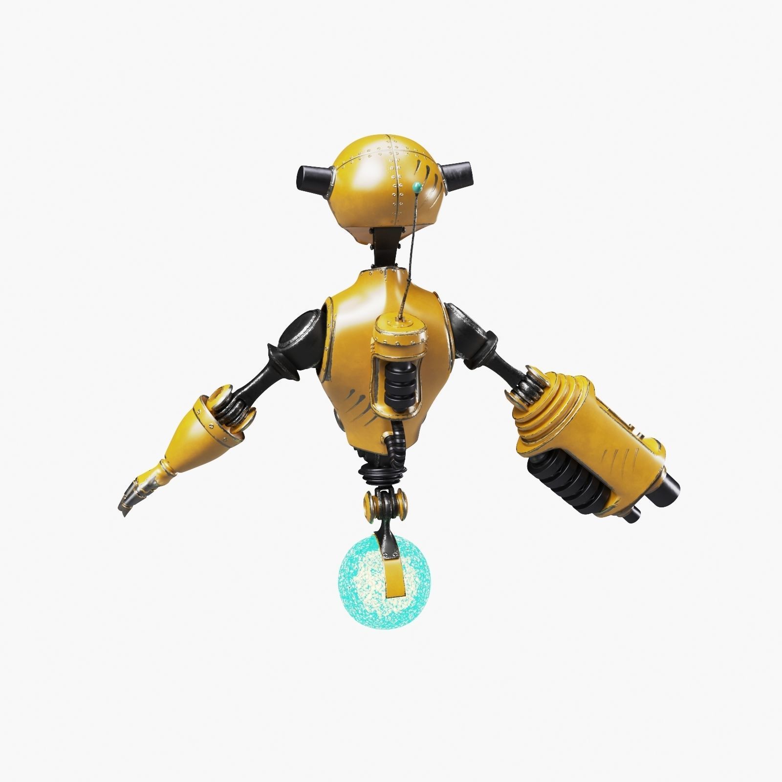 Robot Test Dummy 3D model_12