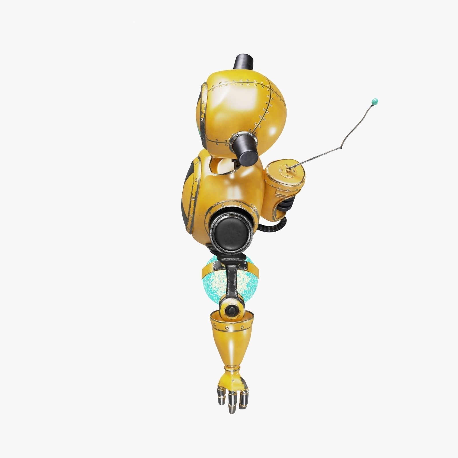 Robot Test Dummy 3D model_4
