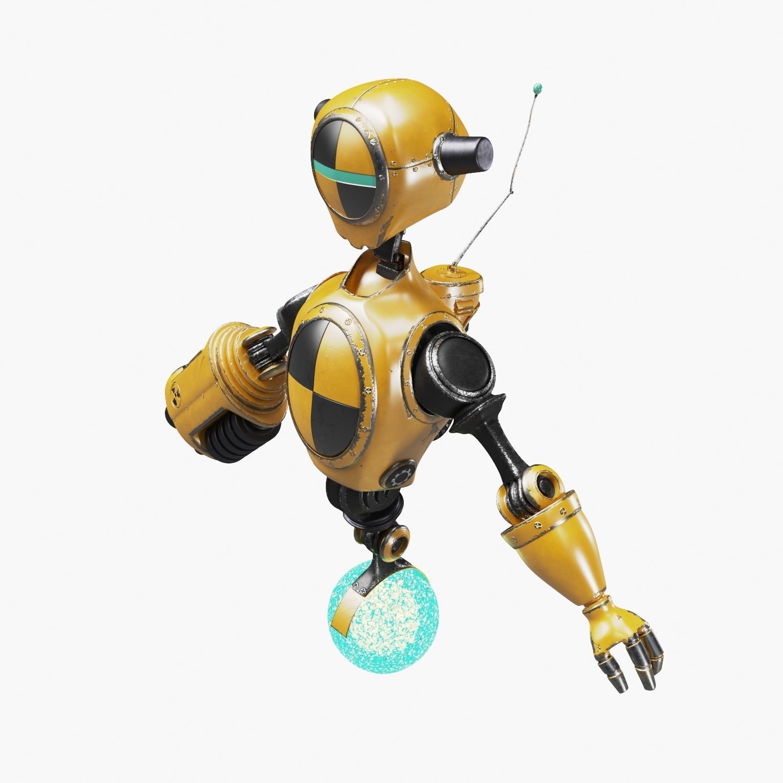 Robot Test Dummy 3D model_1