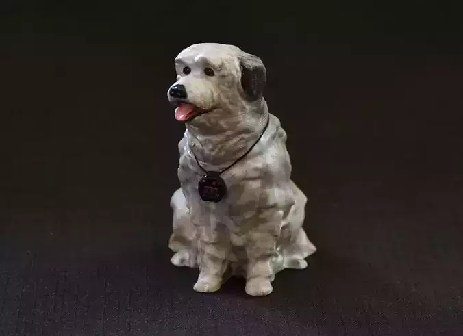 Einstein Back to the future 1-8 or 1-6 Scale Print3D 3D print model