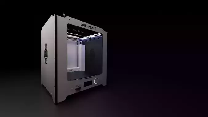3D printer Ultimaker 2 3D model 3D printer Ultimaker 2 3D model