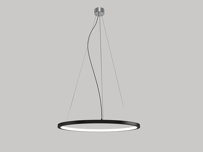 Hadron-i 900 Pendant Light By SATELIGHT  Free 3D model
