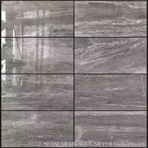 ABK Sensi Arabesque Silver Lux 300x600