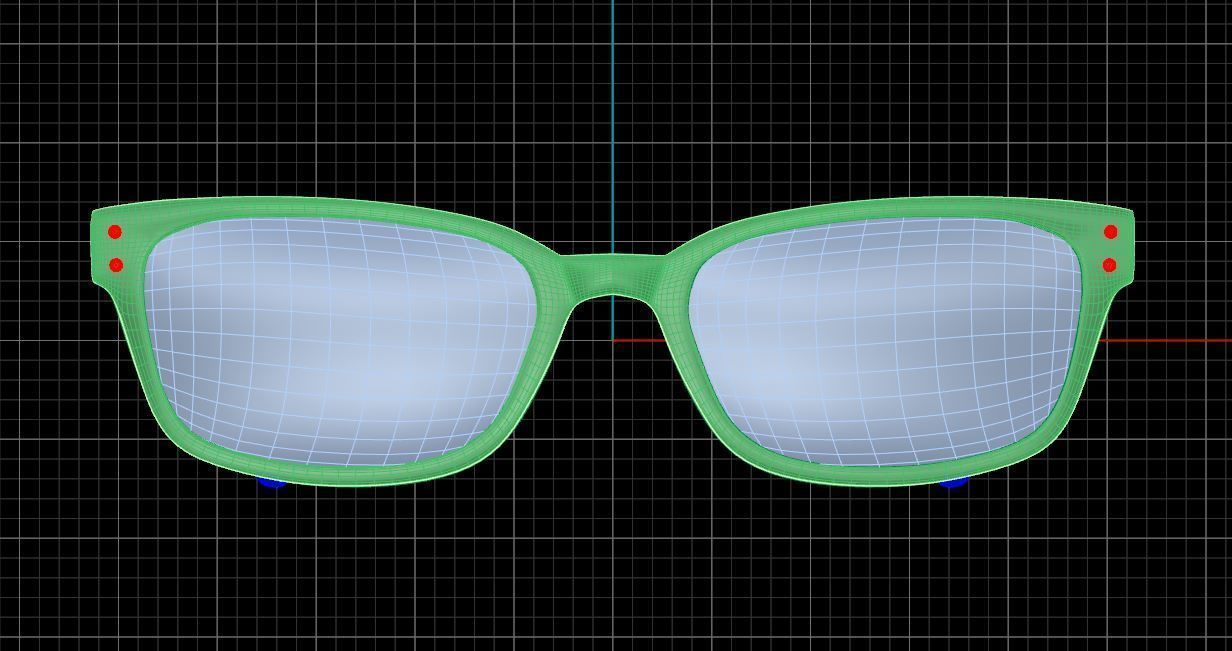 Eyeglasses for Men and Women 3D print model_6
