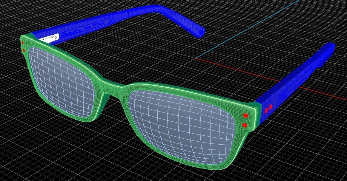 Eyeglasses for Men and Women 3D print model_4