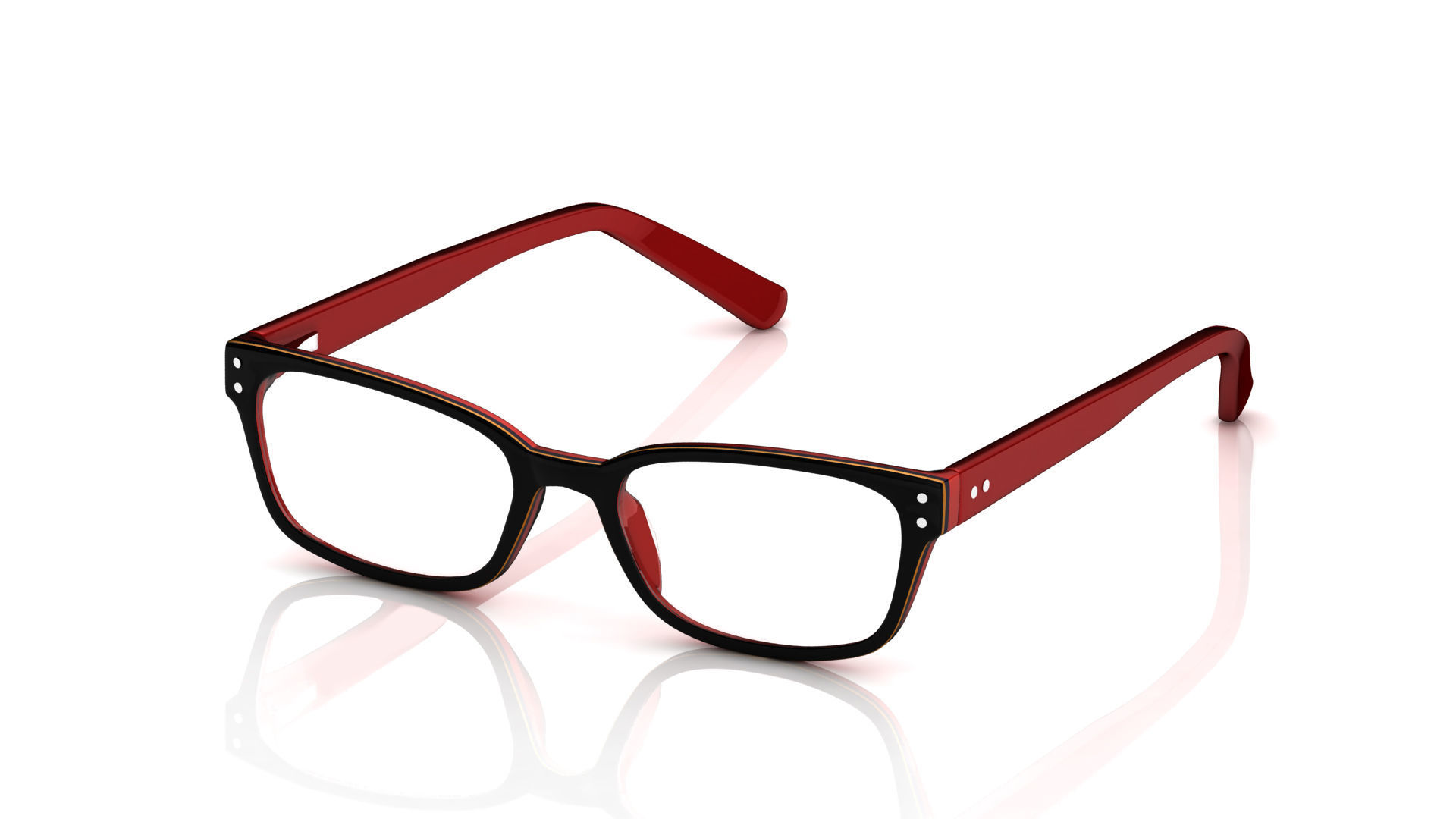 Eyeglasses for Men and Women 3D print model_3