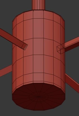 Dallas Chandelier 3D model_5