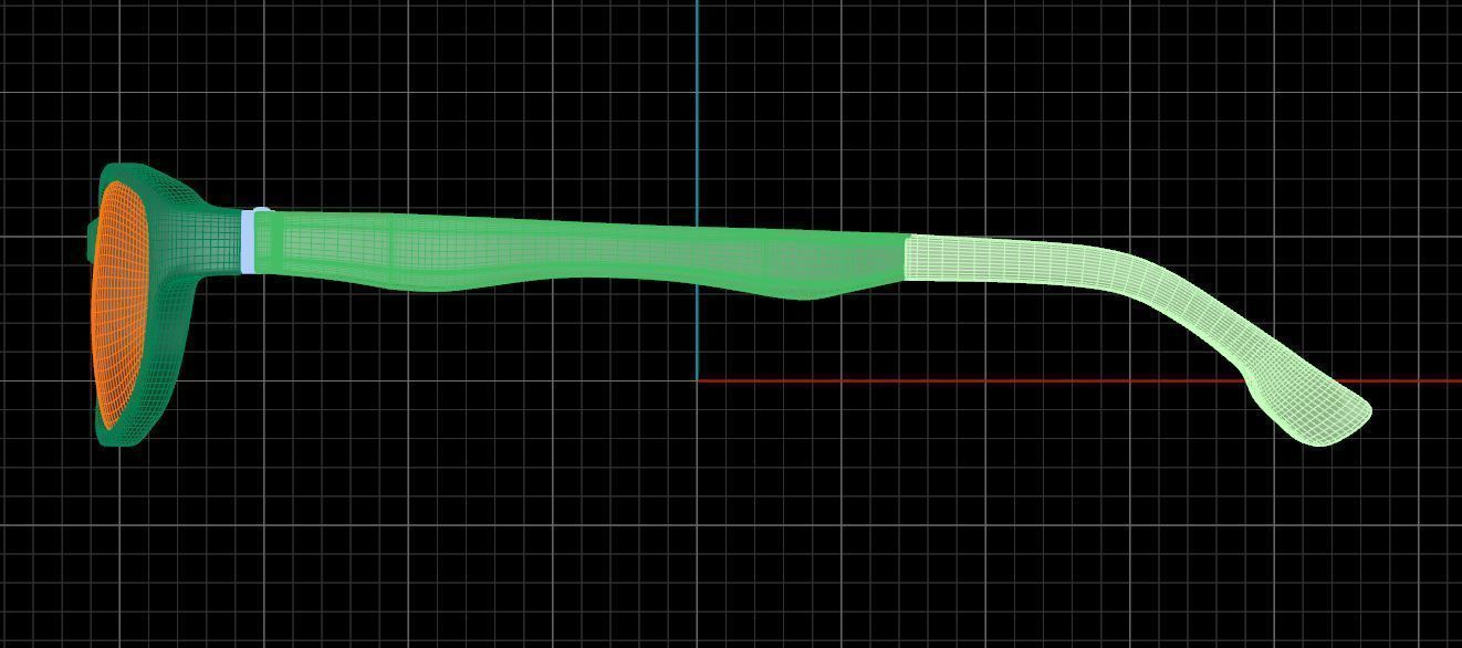 Eyeglasses for Men and Women 3D print model_7