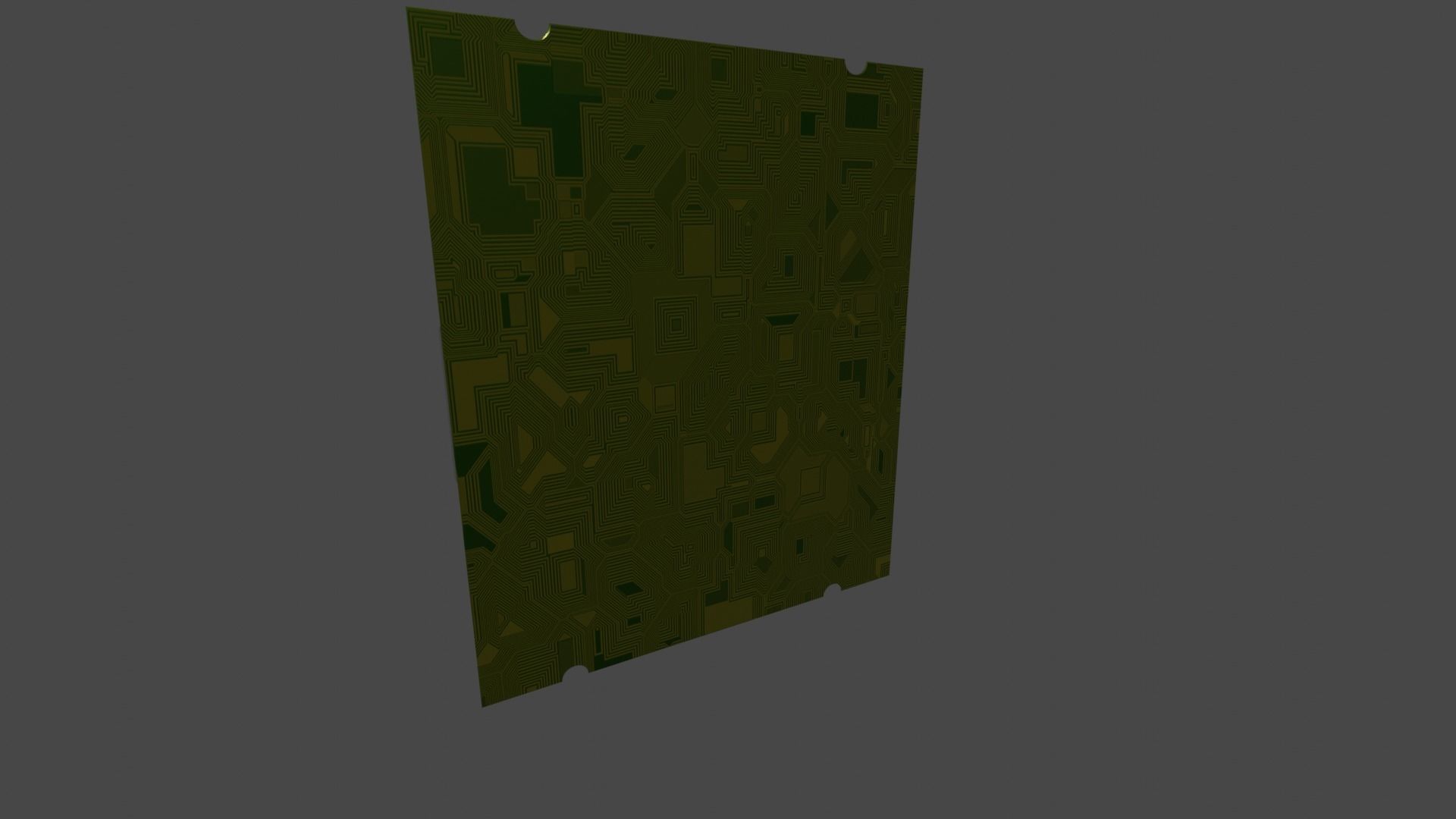 Insane Core Processor Low-poly 3D model_1