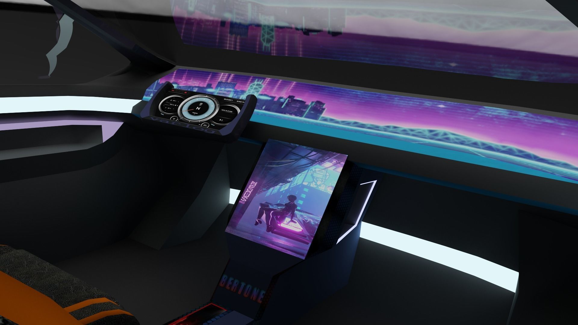 Alfa Romeo Carabo 1968-2045 Varlkiria Upgrade 3D model_4