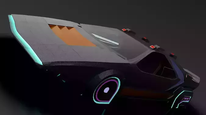 Alfa Romeo Carabo 1968-2045 Varlkiria Upgrade 3D model