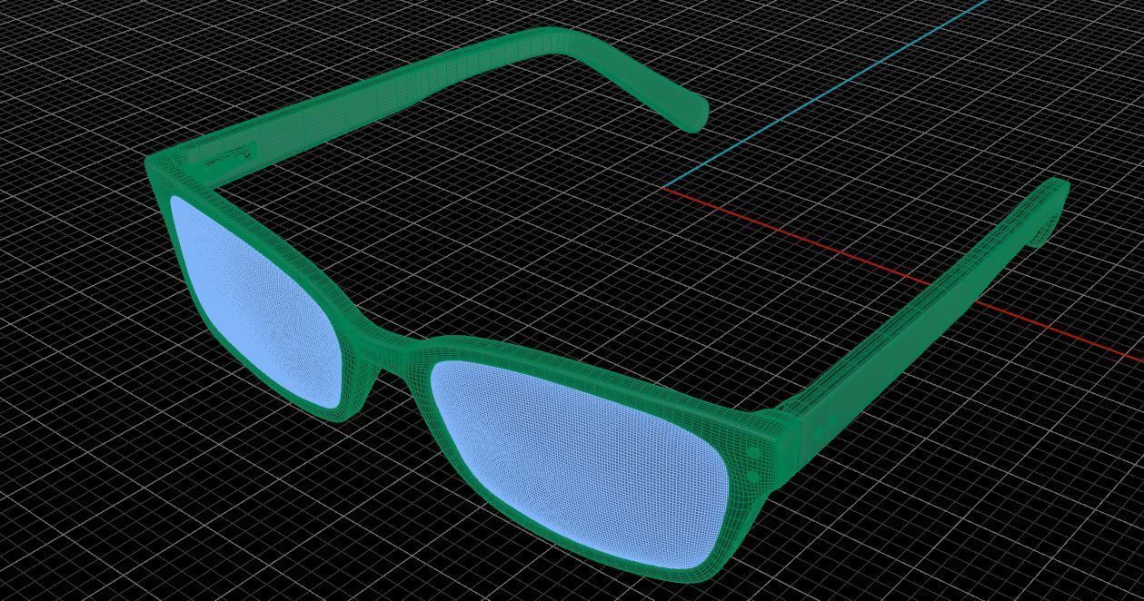 Eyeglasses for Men and Women 3D print model_4