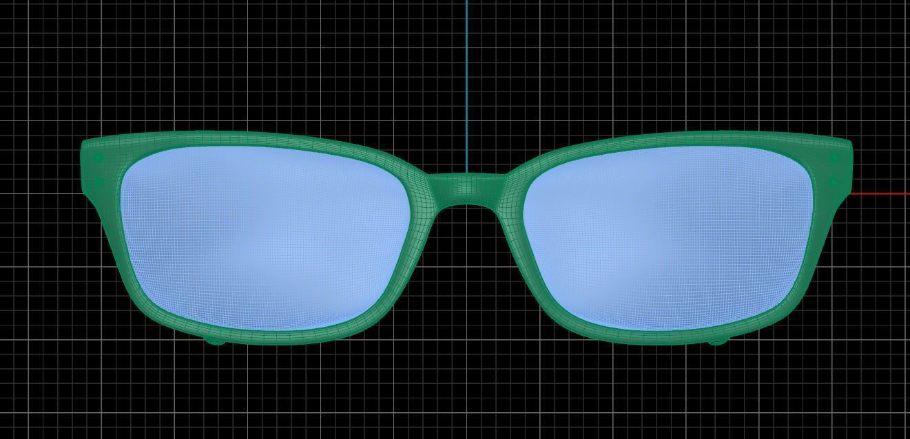 Eyeglasses for Men and Women 3D print model_6