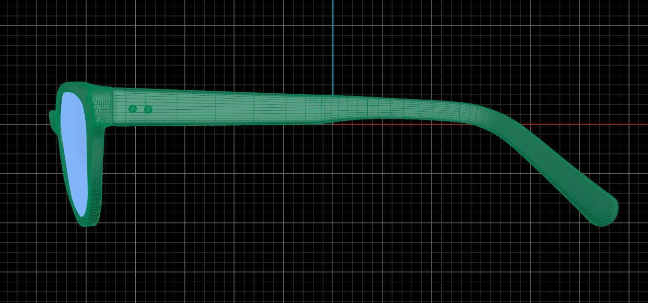 Eyeglasses for Men and Women 3D print model_7