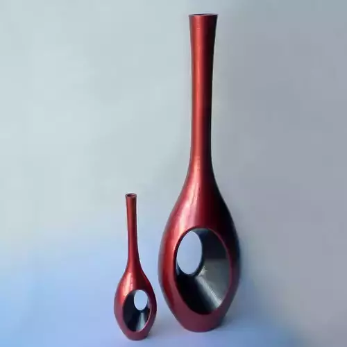 Vase 6 two vases 3D print model