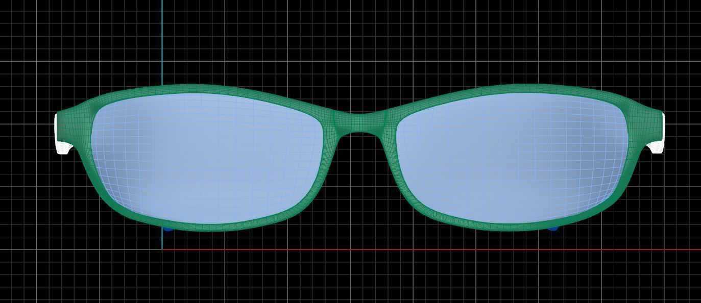 Eyeglasses for Men and Women 3D print model_6