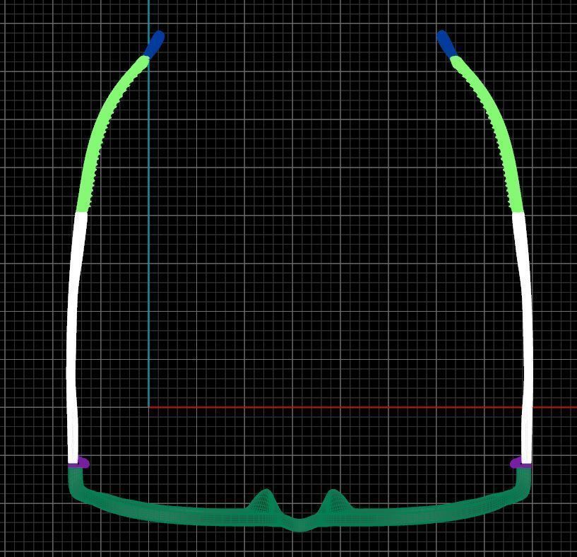 Eyeglasses for Men and Women 3D print model_11