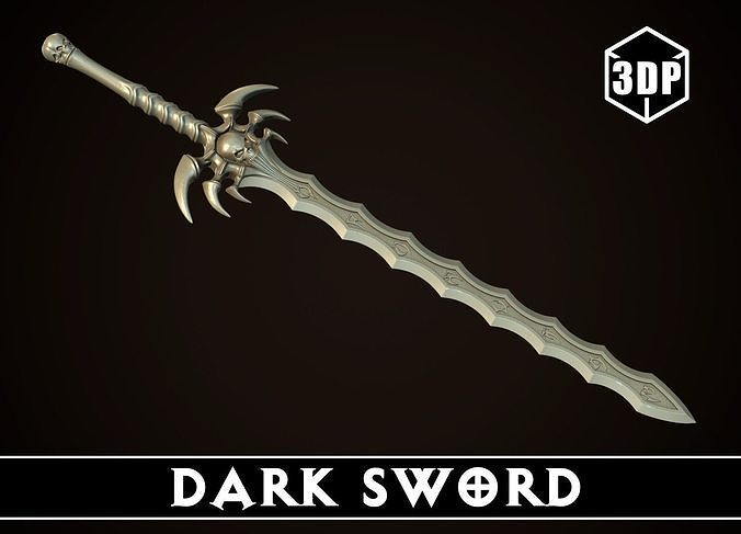 Dark Sword 3D print model