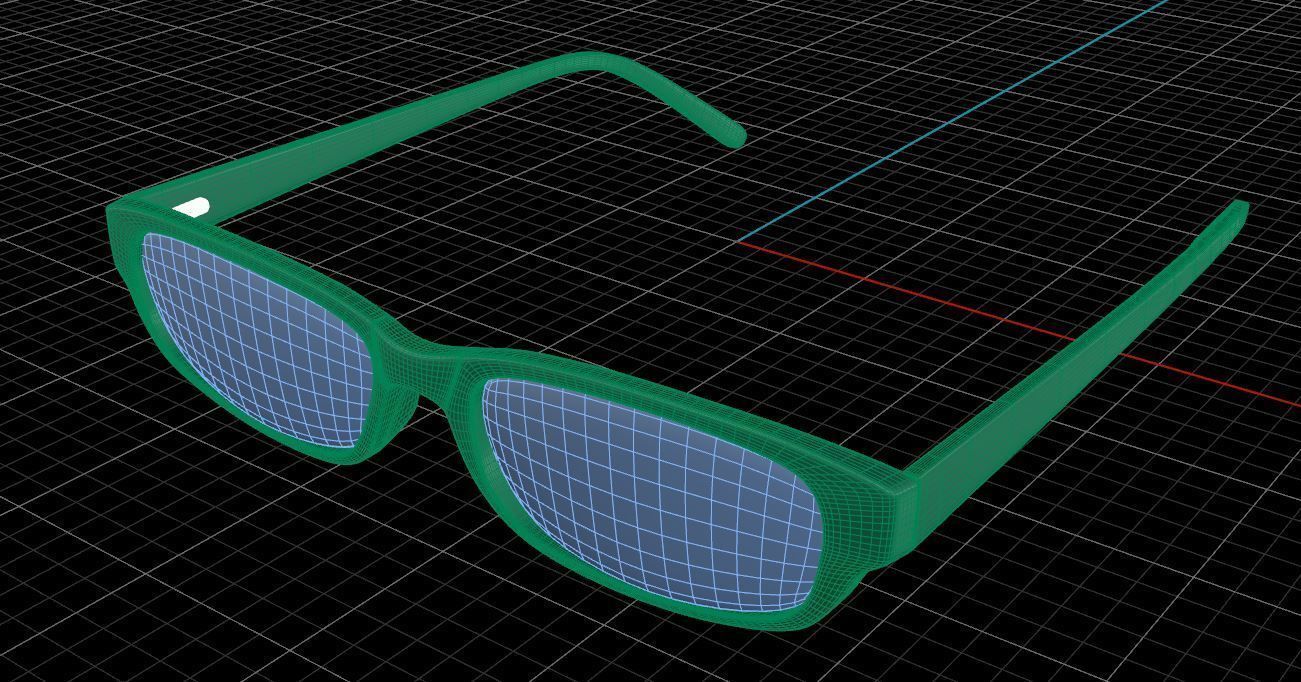Eyeglasses for Men and Women 3D print model_4