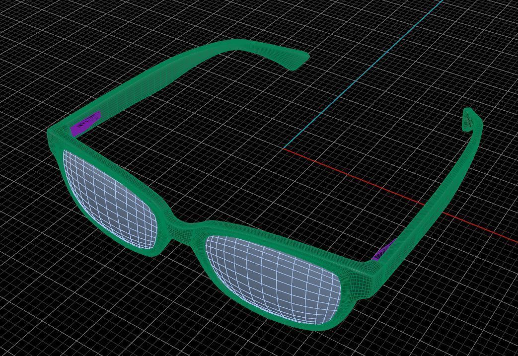 Eyeglasses for Men and Women 3D print model_4