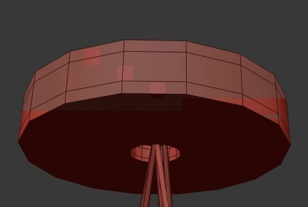 Gold Stick Chandelier 3D model_4