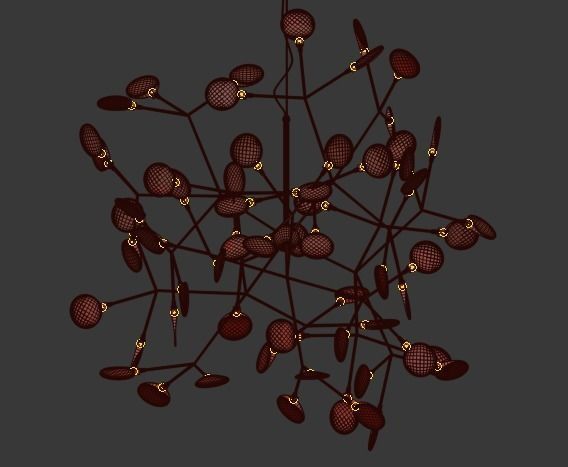 Heracleum Gold 3D model_5