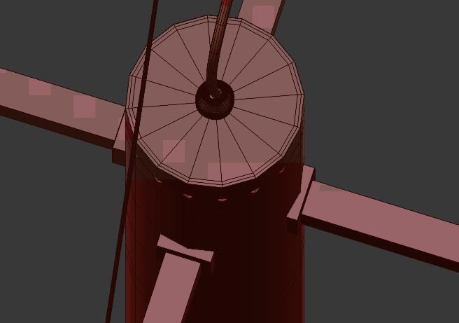 Helix Chandelier Gold 3D model_4