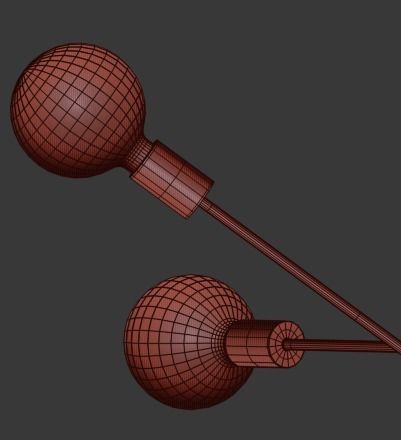 Lambert Fils Studio Cliff Pendant 6 3D model_4