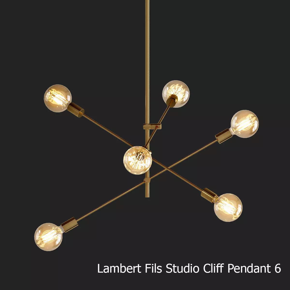 Lambert Fils Studio Cliff Pendant 6 3D model_0