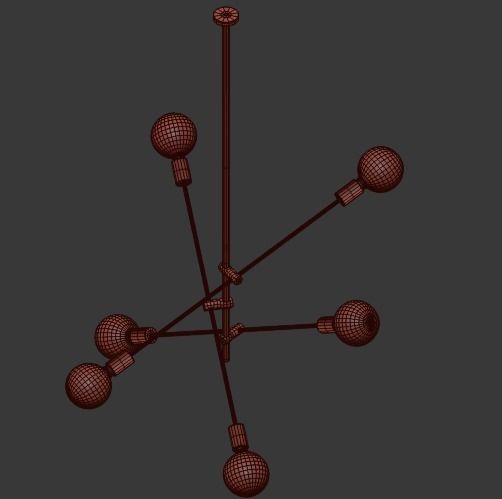 Lambert Fils Studio Cliff Pendant 6 3D model_5