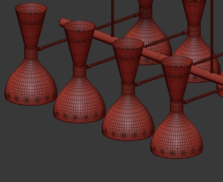 LACQUERED METAL EIGHT 3D model_8