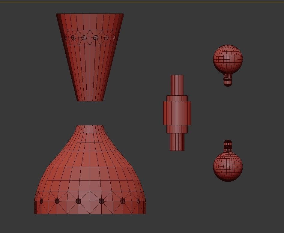 LACQUERED METAL EIGHT 3D model_4