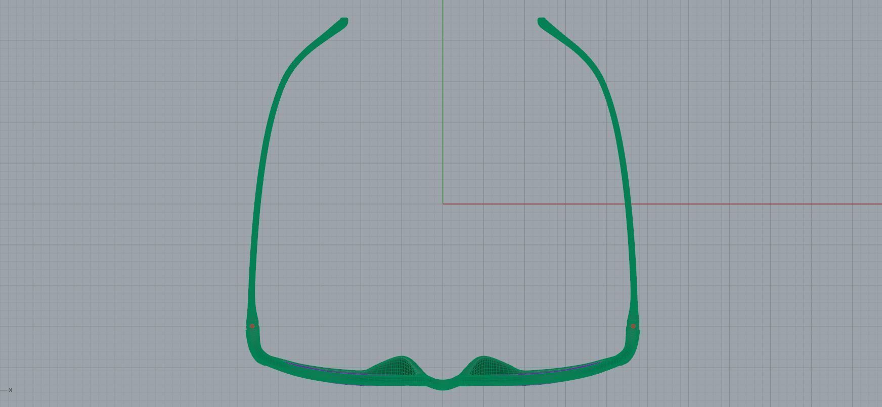 Eyeglasses for Men and Women 3D print model_5