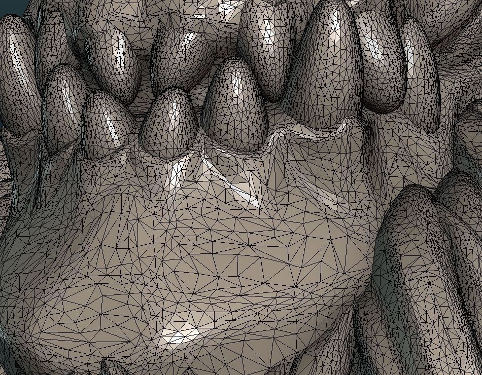 Demon figure 3D print model_24