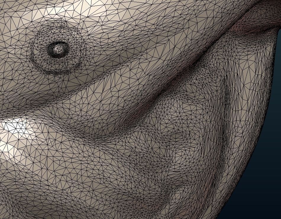 Demon figure 3D print model_23