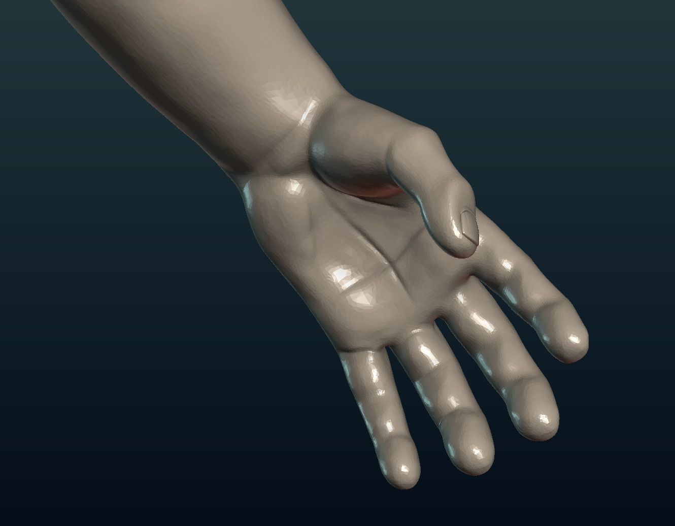 Demon figure 3D print model_21