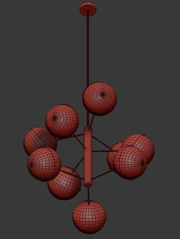 BRASS OPALINE GLASS 3D model_7