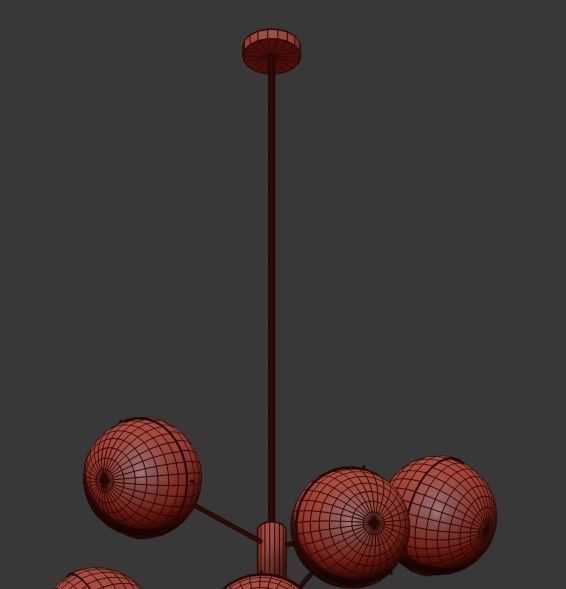 BRASS OPALINE GLASS 3D model_4