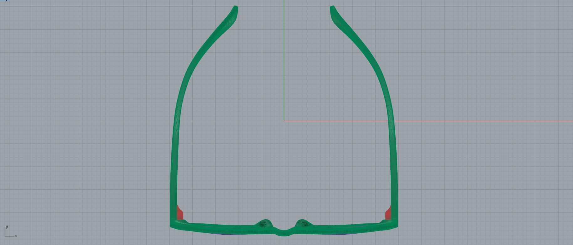 Eyeglasses for Men and Women 3D print model_5