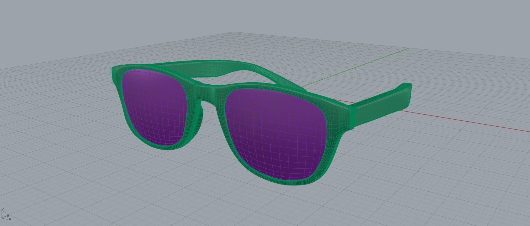 Eyeglasses for Men and Women 3D print model_6