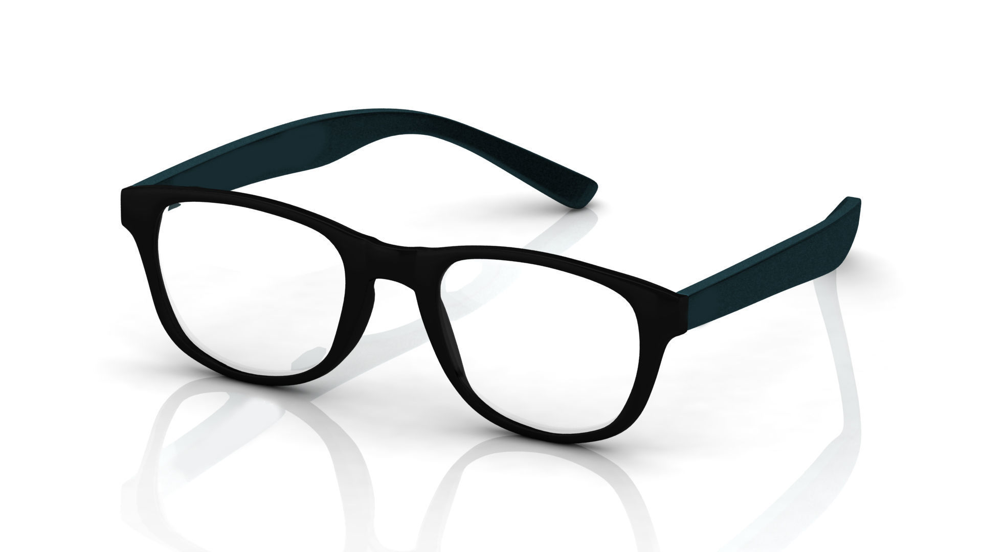 Eyeglasses for Men and Women 3D print model_1