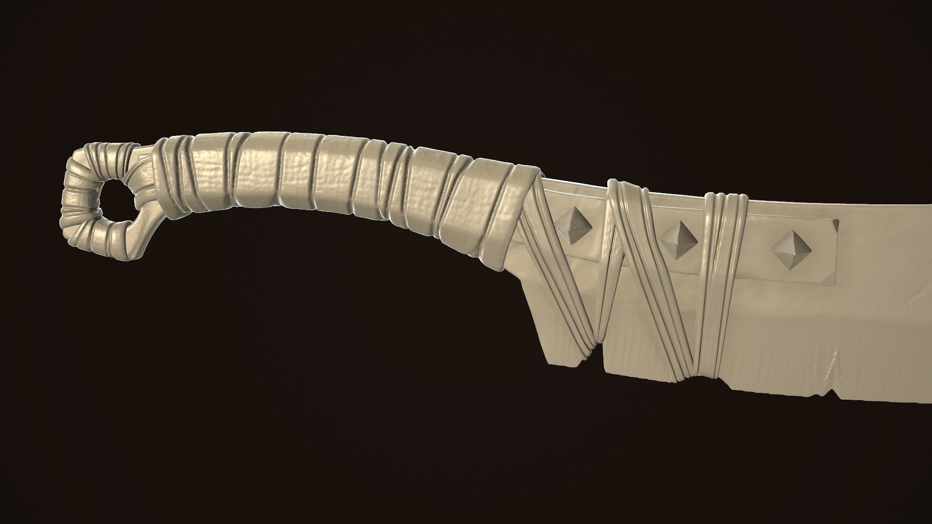 Orcish Slasher  3D print model_6