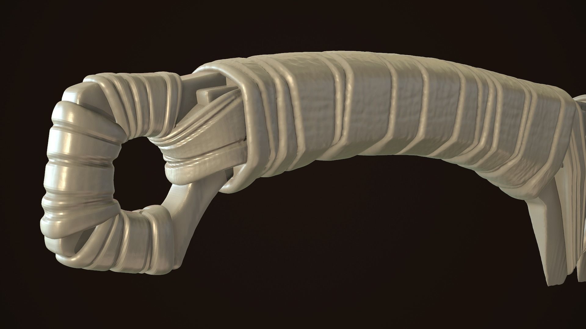 Orcish Slasher  3D print model_8