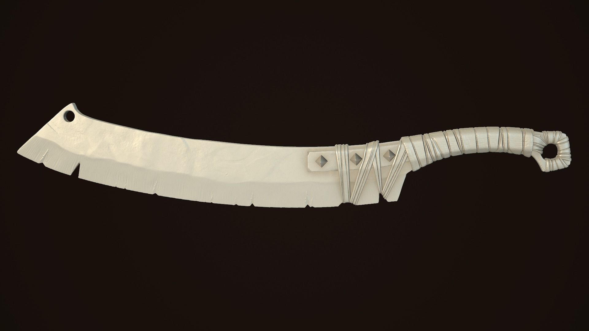 Orcish Slasher  3D print model_5