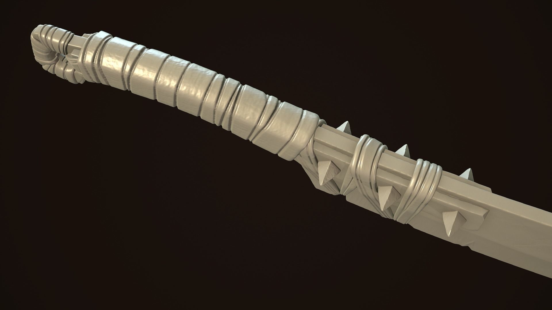 Orcish Slasher  3D print model_7