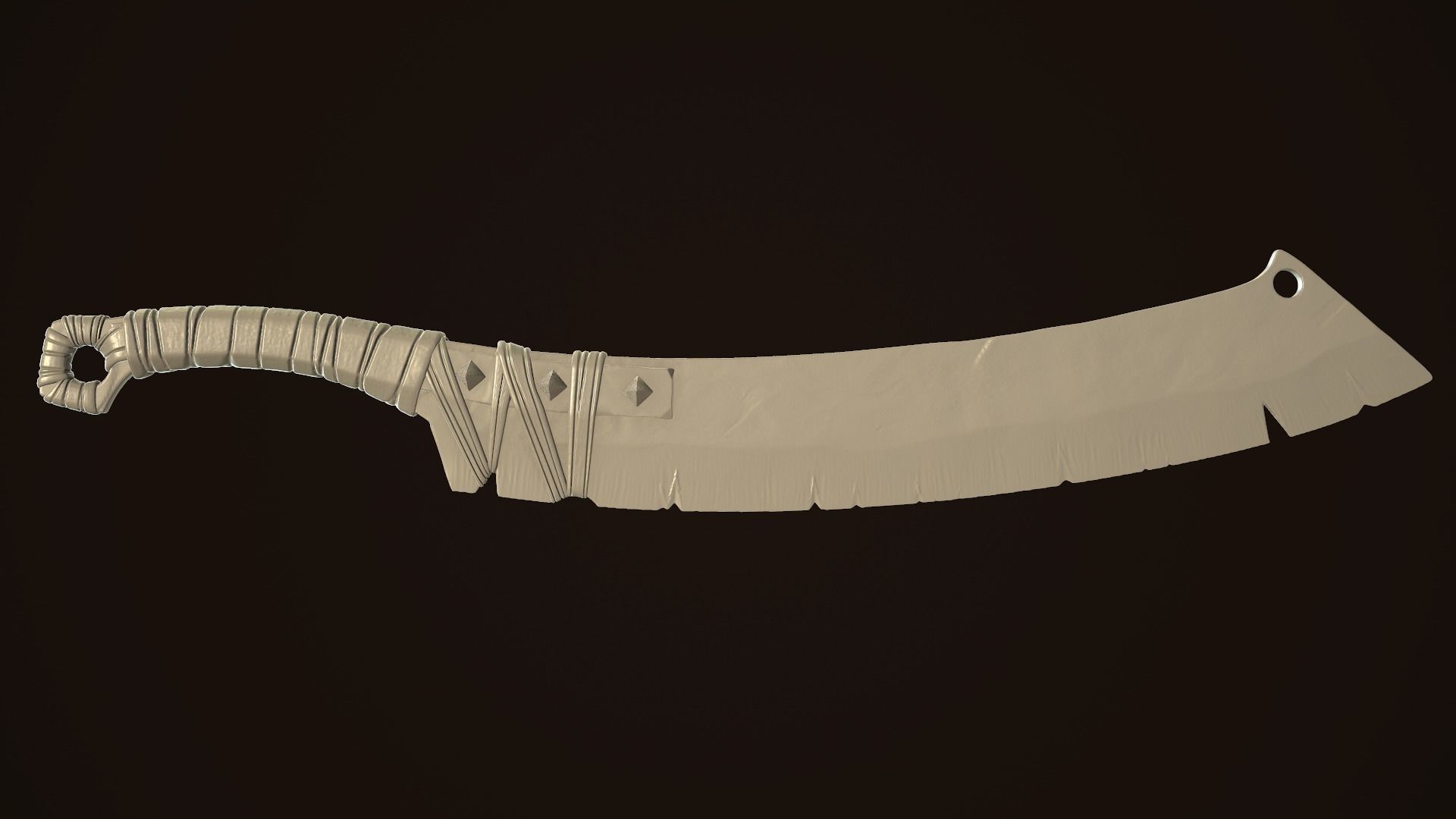 Orcish Slasher  3D print model_1