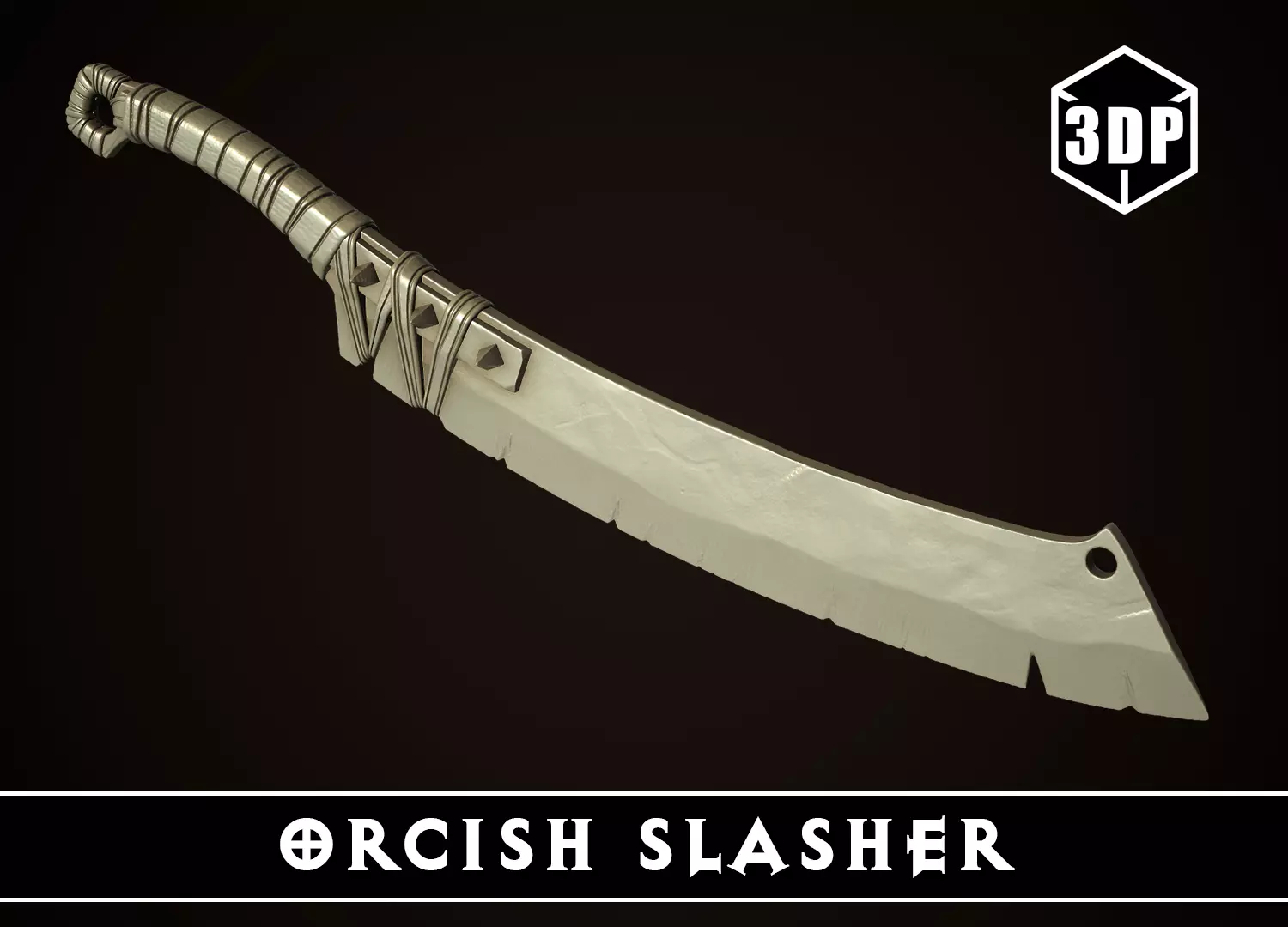Orcish Slasher  3D print model_0