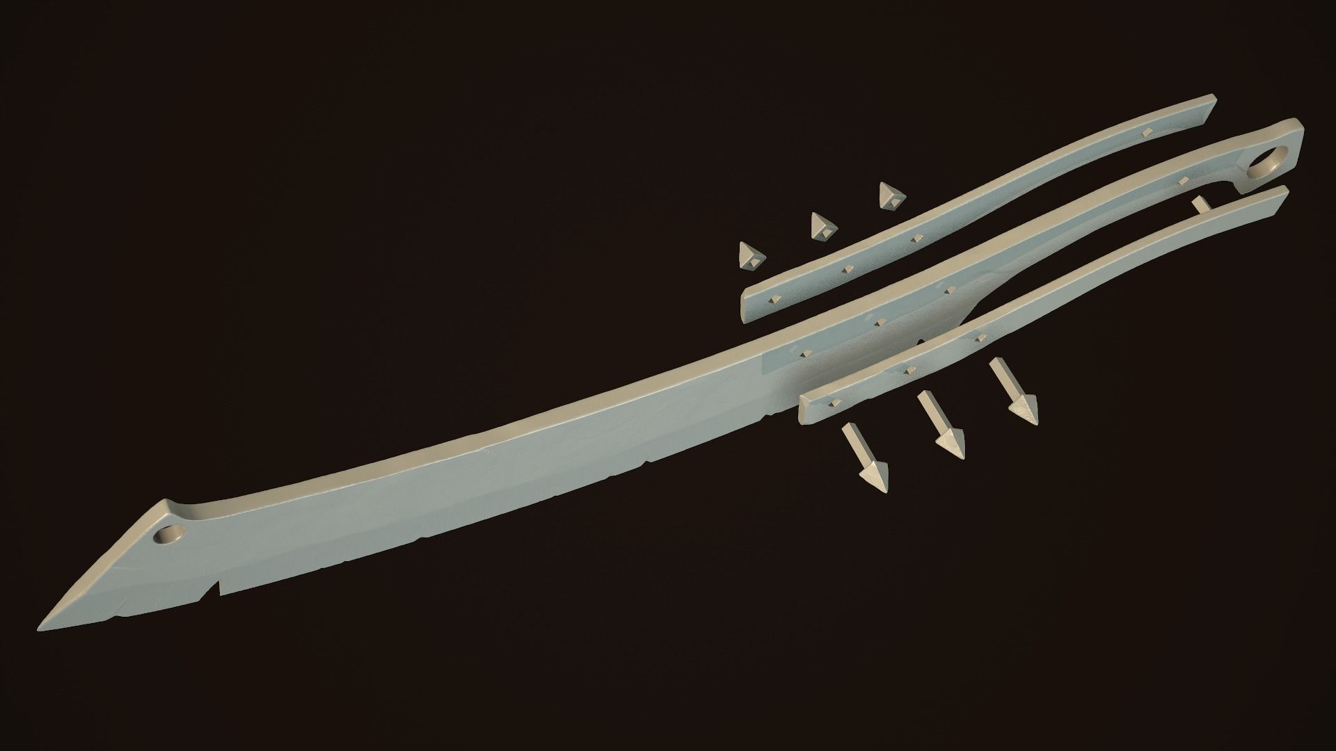 Orcish Slasher  3D print model_10
