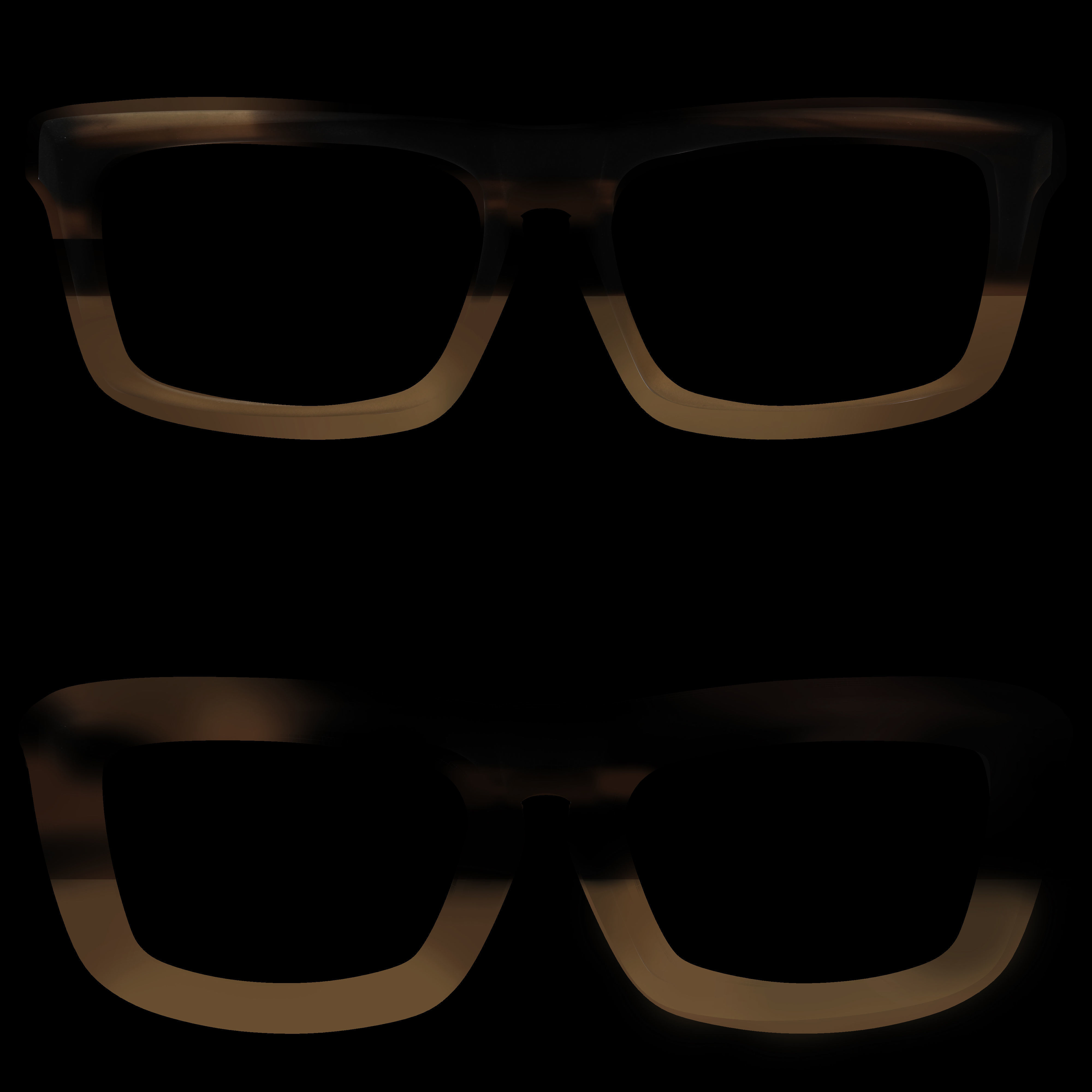 Eyeglasses for Men and Women 3D print model_14